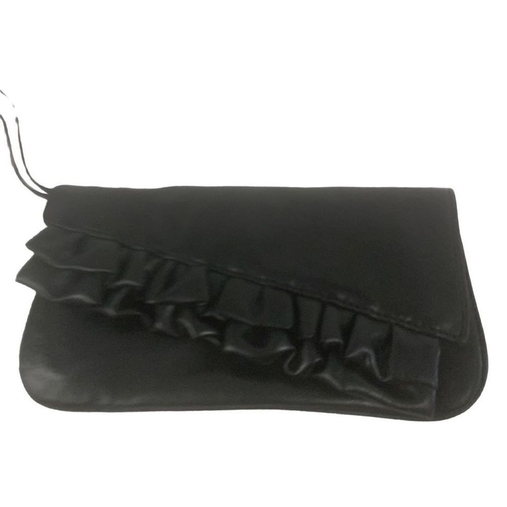 Ruffled Detail Wristlet